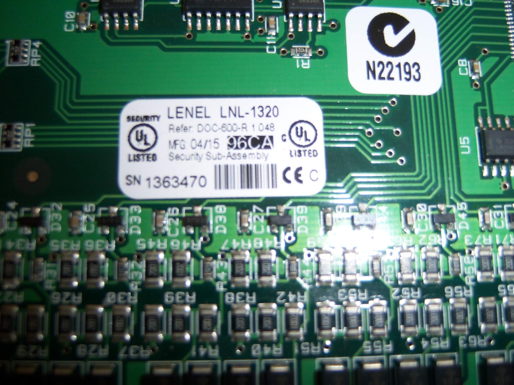 Amazon.com : Lenel LNL-1320 Access Control Dual Reader Interface